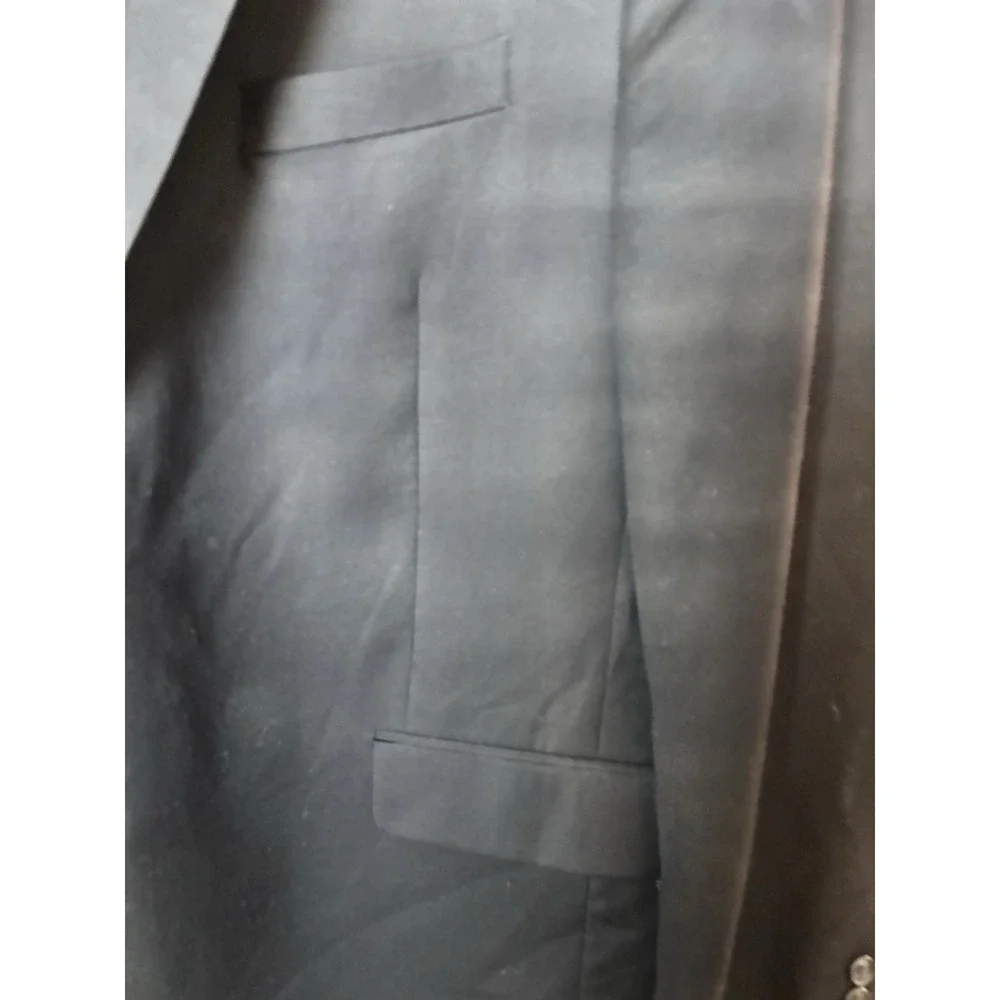 Jos A‎ Bank 1905 Men's 50R Dark Navy Tailored Fit Sport Coat Wool Jacket